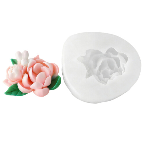 Silikonform zum Basteln wunderschöner Blumendekoration-709