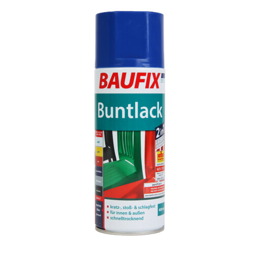 Buntlack Spray-Dose Marineblau glänzend 1
