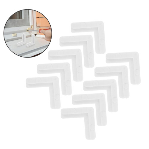 40pcs Window Screen Corner Brackets Screen Frame  Kit for Secure Corner Reinforcement and Easy Installation 1