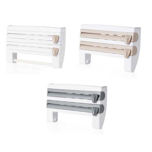 Multipurpose Kitchen Organizers Plastic Wrap And Foil Holder-1 1