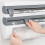 Handy Plastic Wrap And Wax Paper Dispenser With-White 7