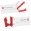 2pcs Pruning Shears Garden Pruners with Ergonomic Grip for Precise Branch and Fruit Tree Cutting 4