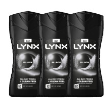 Lynx 12Hr Refreshing Black Frozen Pear & Cedarwood Body Wash 225ml