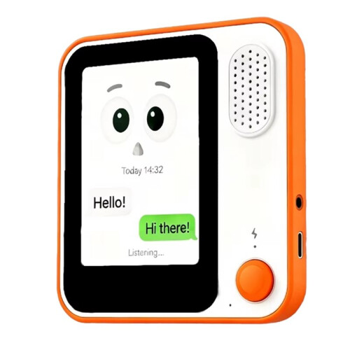 Chatbot de Voz com IA, Personalizável, Agente LLM, Tela de 3,5 Polegadas, Multilíngue, com Reconhecimento de Emoções Por IA GPT.
