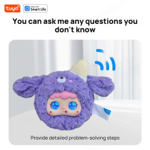 Cute AI Robot Pet Companion Interactive Toy with Tuya APP, Voice & Emotion Recognition, Educational Robot