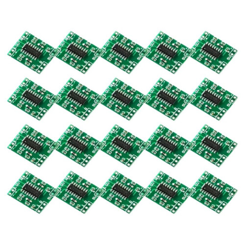 20pcs Digital Power Amplifier Board,2X3W Type D PAM8403 Audio Module  5V Digital Audio Amplifier Board Module