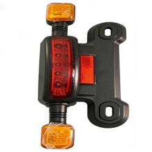 Feu de Position 48/60 V pour Scooter Électrique: Feu de Freinage, Feu de Position, Clignotant pour la Conduite de Nuit sur Vélos et Scooters