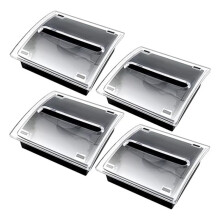 - Notes Dispenser Black Base Clear Top Sticky Notes Holder 3 X 3 Inch Sticky Notes