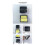 - Notes Dispenser Black Base Clear Top Sticky Notes Holder 3 X 3 Inch Sticky Notes 2
