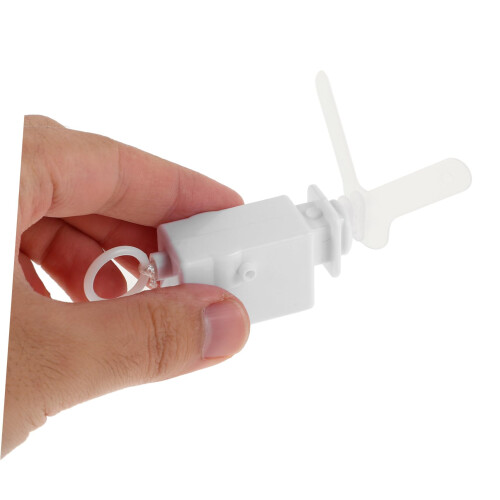 Wind Up Toy Mechanism with Smooth Flapping Action, Durable Plastic Build, DIY Wing Movement Replacement 2