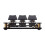 RP2040 3-Key Programmable Shortcut Keyboard, Ctrl C/V Macro Pad for Programmers, Plug-and- 3