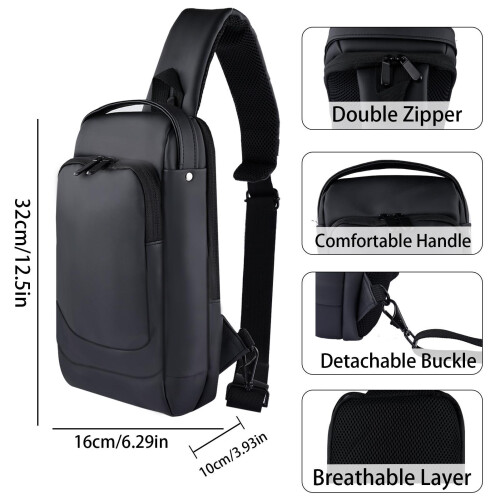 Handheld Console Crossbody Bag: Multifunctional Controller Storage 2