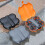 for  NEO 2 Storage Box Anti-Collision Scratch-Resistant Butterfly Protective Box Hard Shell Carrying Case Orange 7