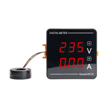 Digital Display Meter AC Voltage Current Dual Display Meter AC50-500V 0-120A AC Digital Ammeter Voltmeter