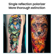 Reduce Reflected Light of Tattoos Insect Jewelry with 52mm Cpl Cellphone Lens Circular Polarizing Filter for Any Phones