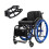 Garfo Dianteiro para Cadeiras de Rodas Esportivas com Rodas Dianteiras de 4/5 Polegadas 2