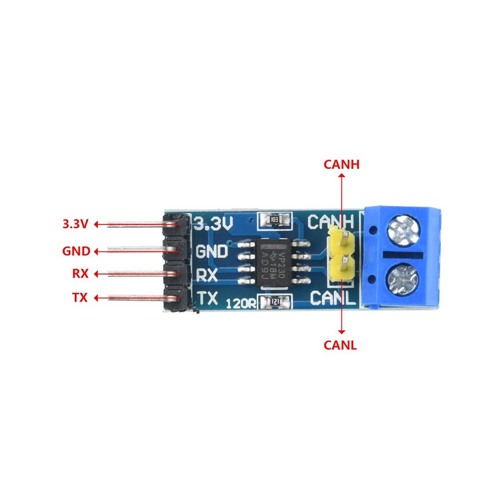 Sn65hvd230 Vp230 Can Board Can Network Transceiver Evaluation Development Module For Controller Board Dc3v-3.6V 6033339443242