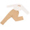 Model 120cm Size Cotton 2-Piece Overalls Khaki 2