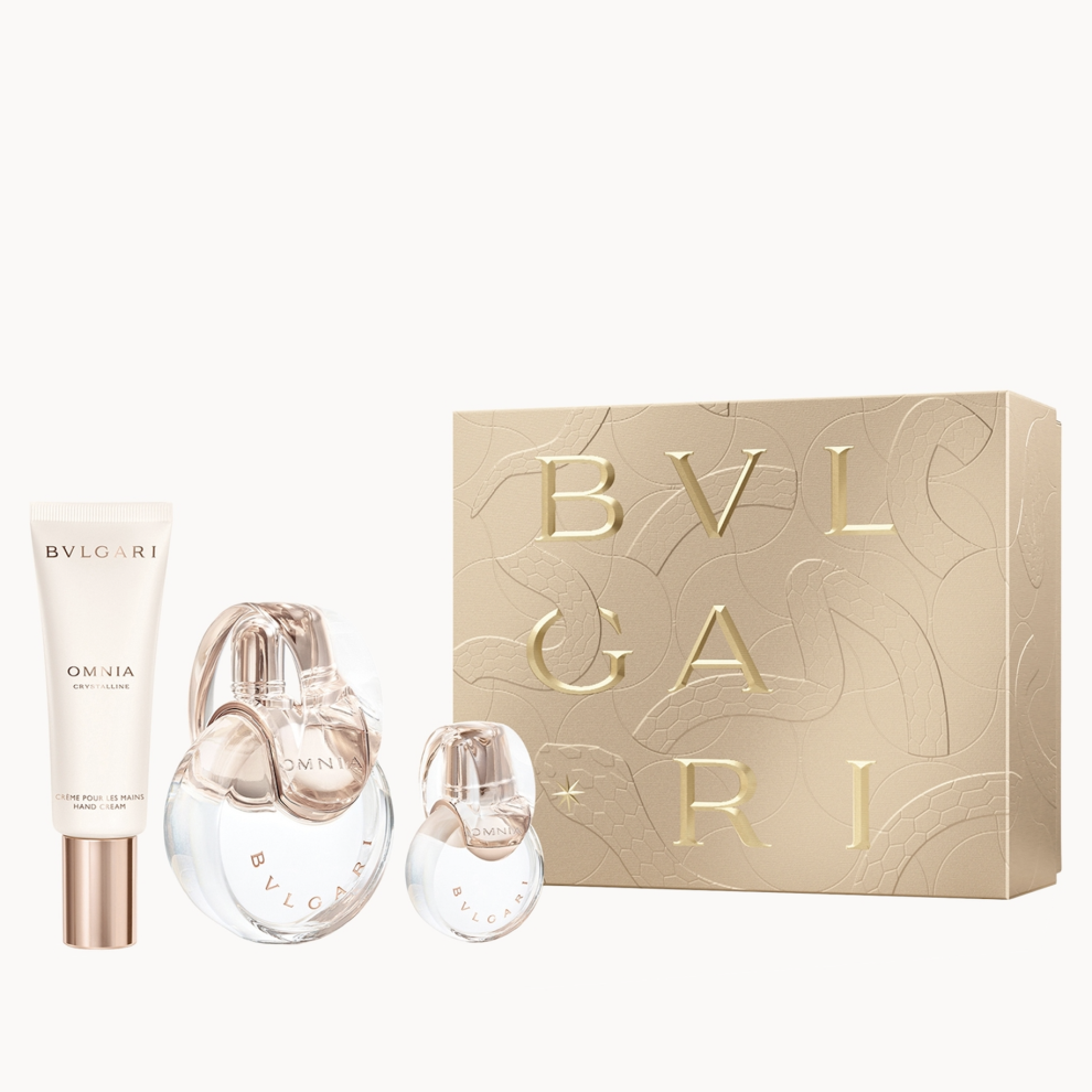 Bvlgari Omnia Crystalline Edt Set 100Ml+ 15Ml +40Ml