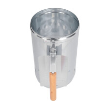 Heavy Duty Charcoal Chimney Starter for BBQ, Fast Even Ignition, Outdoor Camping and Kitchen Use