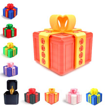 Prank Gift Box 3D Screw Puzzle Middle Finger Reveal, Funny Gag Gift for Birthday and Christmas F