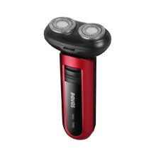 POVOS Rasoio elettrico a doppia flottazione USB, mini rasoio elettrico per la rimozione dei peli