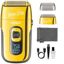 Elektrisk folierakapparat för män - 7500 rpm - Pop-up-trimmer - Sladdlös rakapparat