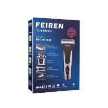 Elektrischer Rasierer mit LED-Akkuanzeige und USB-Ladefunktion für Herren