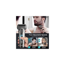 Elektrorasierer für Herren, KENSEN Elektrorasierer für Herren, kabellos, wasserdicht, Nass- und Troc