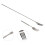 BBQ Telescopic Fork Stainless Steel Extendable Grill Fork with Long Handle for Campfire Roasting 3