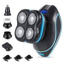 Kopfrasierer, Kopfrasierer für Männer mit Glatze, 5D-Schwimmender Elektrorasierer für Männer, 5-in-1