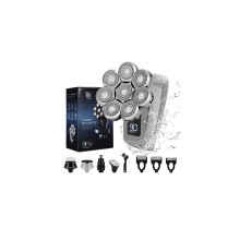 Kopfrasierer für Männer mit Glatze, zerotop 5-in-1 Elektrischer 8D-Kopfrasierer, kabellos, USB-aufla