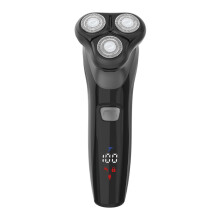 Carmen C81209 Hydra Herren-Profi-Rotationsrasierer mit IPX7-Schutzklasse, drei Scherköpfen, LED-Anze