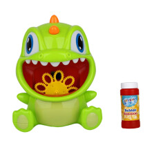 Cartoon Dinosaur Bubble Machine Electric Bubble Maker for Kids Indoor Outdoor Play Battery Continuous Output