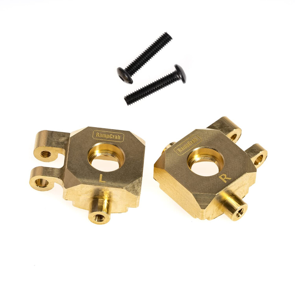 Brass Steering Knuckles 11G Counterweight For Trx4m Defender Bronco Rc Crawler Upgrade 9351714419161