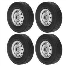 4pcs RC Car Tires 1/10 Scale Drift Truck Tires for WPL D12, Enhanced Grip and Durable OffRoad Traction