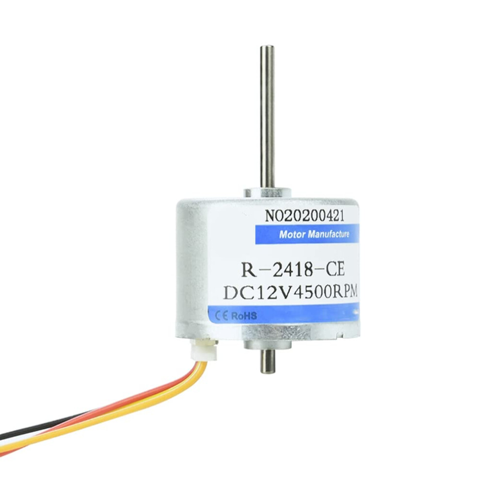 12V Brushless Dc Motor 4500Rpm Speed Compact Design With Pwm Speed Control For Diy Projects 9771547792888