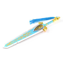 Grand Marshal Claymore Replica, 8.3 Inch AllMetal Mini Sword Collectible with Display Stand