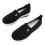 1 Pair Thick Bottom Round Toe Shoes Mesh Black 38 2