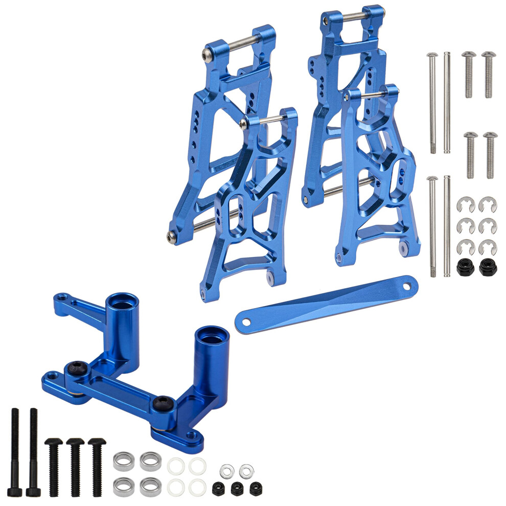 Aluminum Steering Bellcrank And Suspension Arms Set Cnc Machined For Traxxas 2Wd Slash Rustler Bandit 9073542940289
