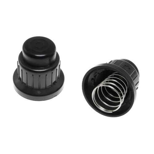 2PCS Gas Fire Pit Igniter Caps, AA Battery Push Button Spark Igniter Replacement Set with Springs 1