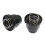 2PCS Gas Fire Pit Igniter Caps, AA Battery Push Button Spark Igniter Replacement Set with Springs 3
