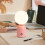 Ball Shape Bedroom Reading Lamp Stepless Dimming Night-grey 3