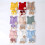 Newborn Knit Hat & Socks Set Soft Polyester Cotton Blend-Black 7