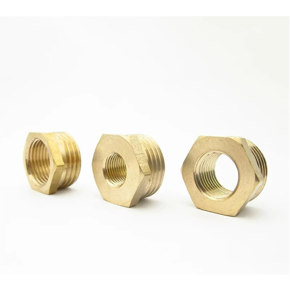 Metric Brass Reducer Bushing Male To Female Pipe Fitting Adapter 3Pcs Set LeakâResistant Durable Build For Plumbing Model4 9330225265177