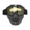 Skull Motorcycle Goggles, 150g, One Size, Yellow 1