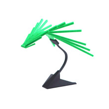 Kinetic Art Desk Toy 3D Printed Balance Model with Hypnotic Motion Display for Office Decor Green