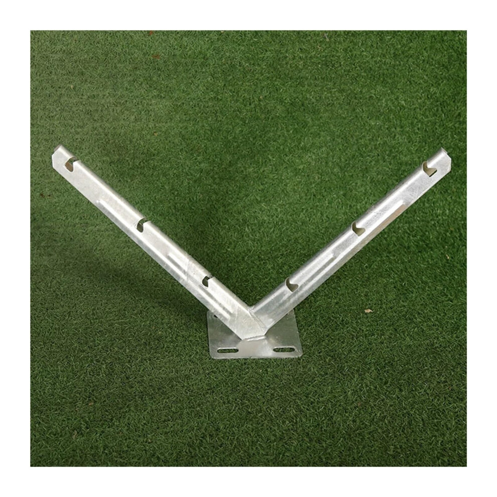 Hot Dip Galvanised Razor Wire Bracket V Stand Pack Of 4, CorrosionâResistant Steel Fence Security Mount 9073542941101