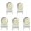 Plastic Bee Entrance Feeder 5 Pack, Durable Hive Feeder with Visible Feed Level for Spring Beekeeping 1