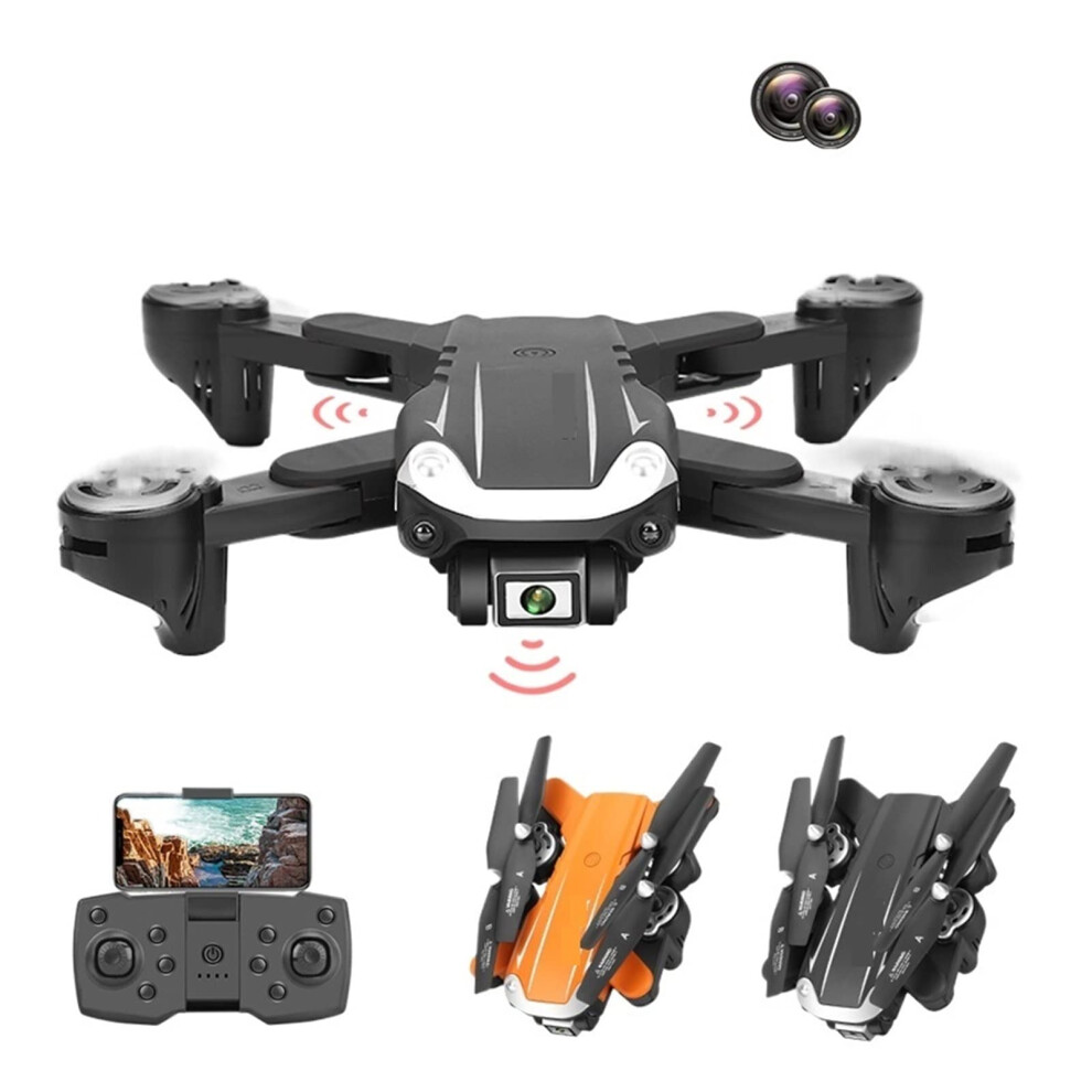 8K Dual Camera Gps Drone With 5G Wifi Fpv, Threeway Obstacle Avoidance, Foldable Brushless Quadcopter 8K Pro Max 3B Black 9771547793762